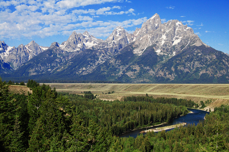 ［遊記篇］ 大提頓國家公園：連綿山峰鬼斧神工☆Grand Teton National Park