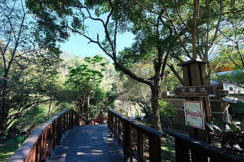 【台中】谷關景點一日遊：溫泉公園、明治老街、吊橋步道＆美食交