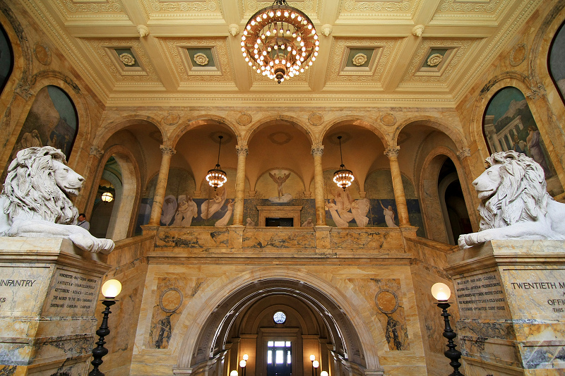 ［遊記篇］ 波士頓：全美最早市立圖書館☆Boston Public Library