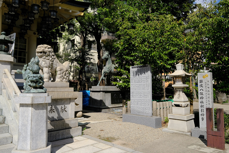 【大阪】難波八阪神社：震撼巨無霸獅子殿！免門票限定御守＆附近