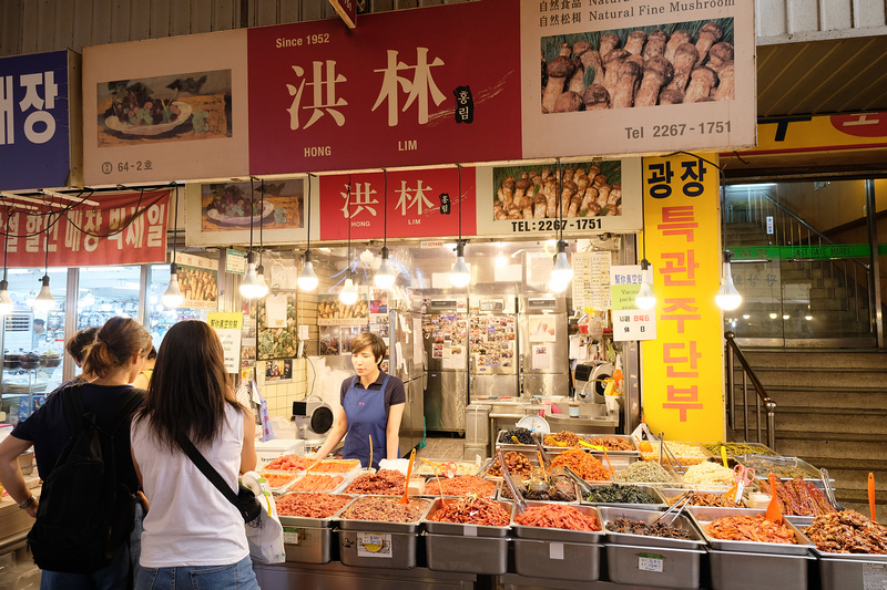 【韓國首爾】廣藏市場：地鐵營業時間＆必吃美食生章魚、綠豆煎餅