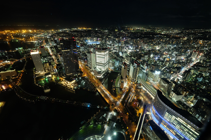 【橫濱地標塔大廈】Sky Garden空中花園展望台：第一高