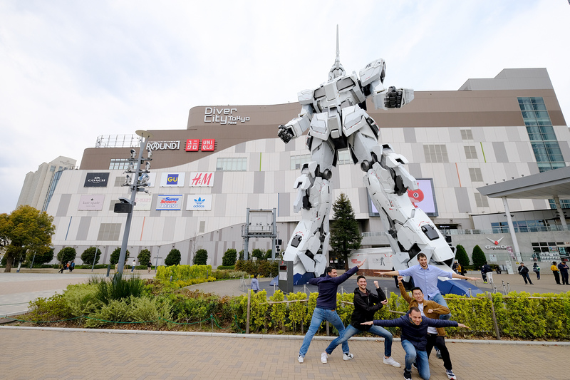 【東京台場景點】獨角獸鋼彈：燈光秀變身時間必訪！男生熱愛帥氣