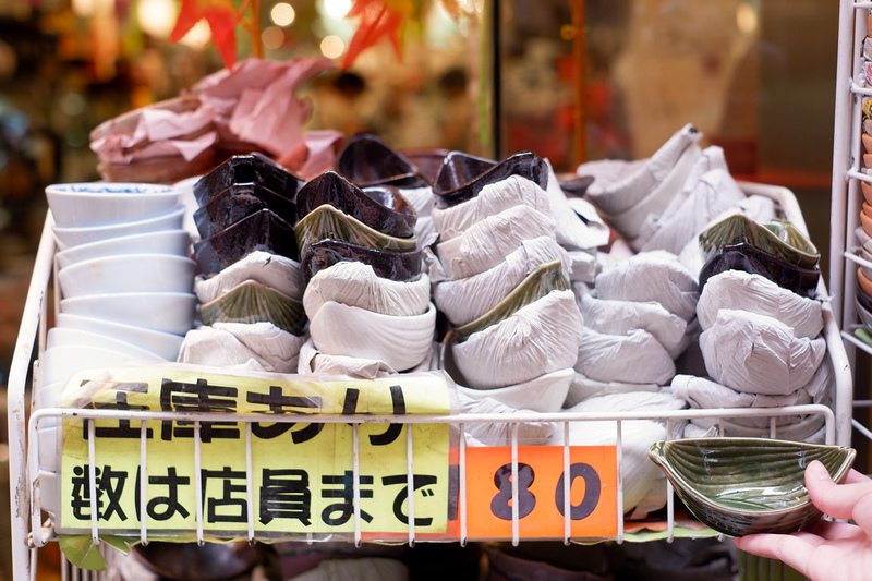 【大阪】千日前道具屋筋商店街：食物模型、廚房用品刀具，必買好