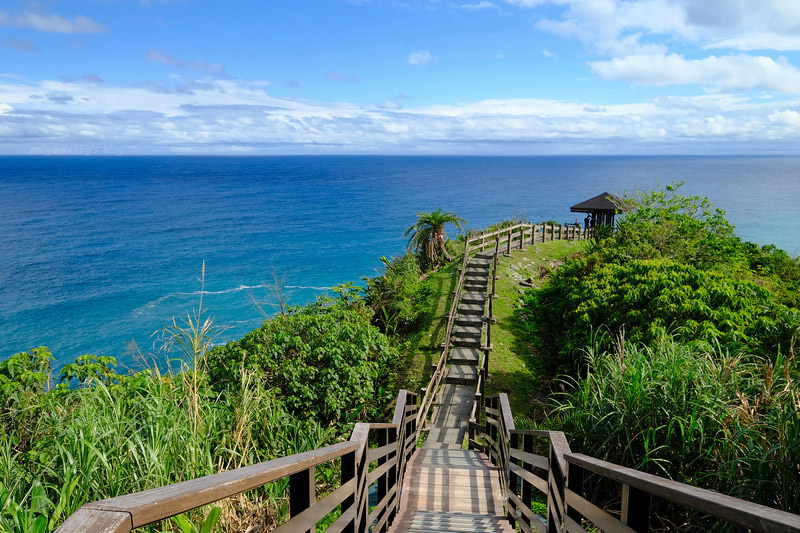 【花蓮豐濱】大石鼻山步道：輕鬆眺望無邊際海景！飛魚卵香腸也是