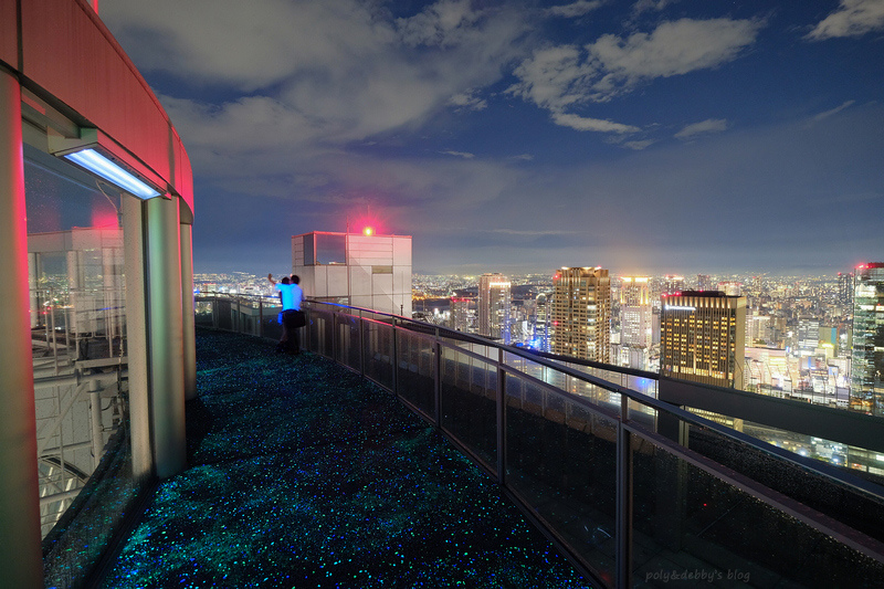 【大阪】梅田藍天大廈空中庭園展望台：夜景藍光地板超浪漫，門票