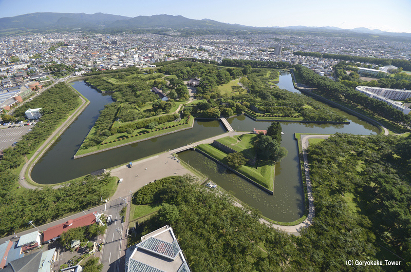 【函館】五稜郭公園＆五稜郭塔：櫻花雪景四季皆美！美食＆門票優