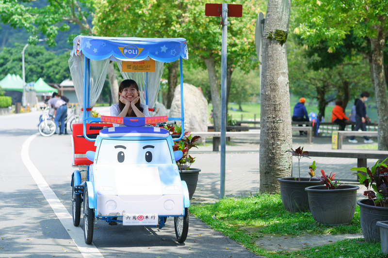 【宜蘭】梅花湖風景區：腳踏車環湖超愜意！露營車、美食＆附近景