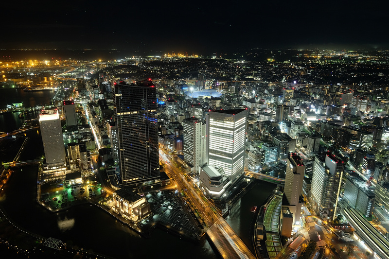 【橫濱地標塔大廈】Sky Garden空中花園展望台：第一高