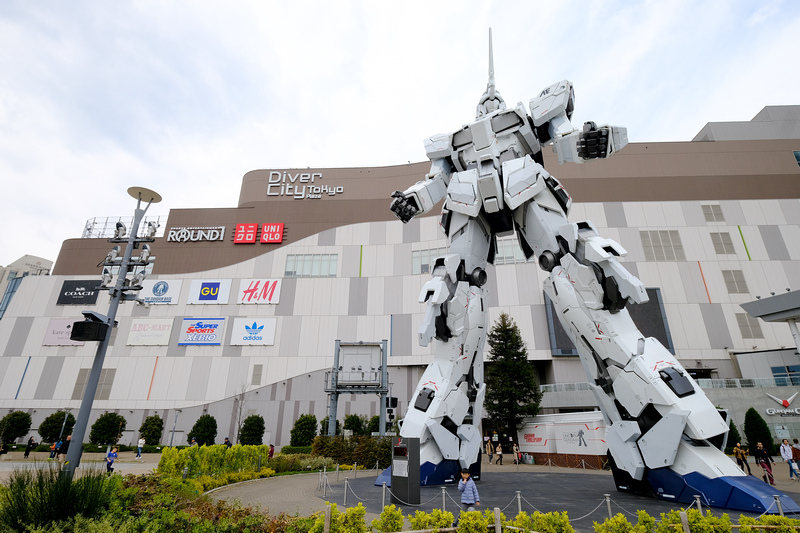 【東京台場景點】獨角獸鋼彈：燈光秀變身時間必訪！男生熱愛帥氣