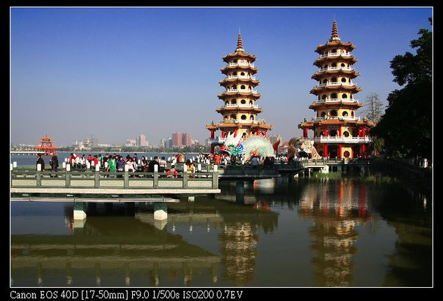 ［Kaohsiung／Zuoing］：蓮池潭風景區（孔廟、春秋閣和龍虎塔）