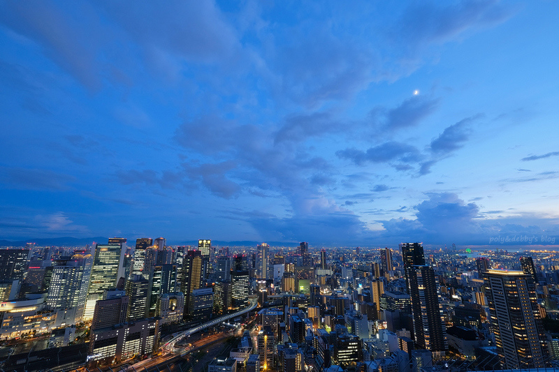 【大阪】梅田藍天大廈空中庭園展望台：夜景藍光地板超浪漫，門票