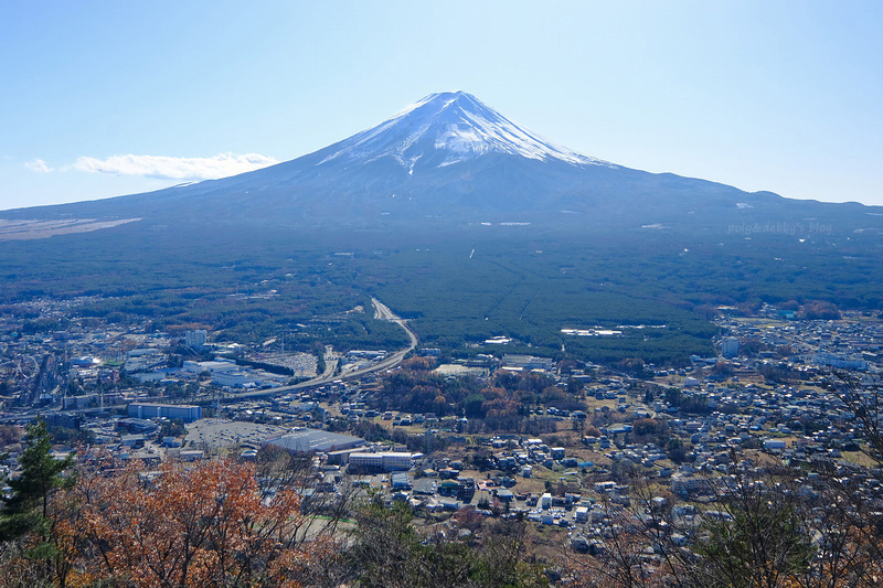 【天上山公園】必搭河口湖纜車！制高點眺望富士山全景＆超酷景觀