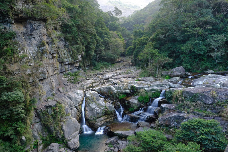 【苗栗南庄】神仙谷瀑布步道：免門票！賽德克巴萊場景＆餐廳靈異