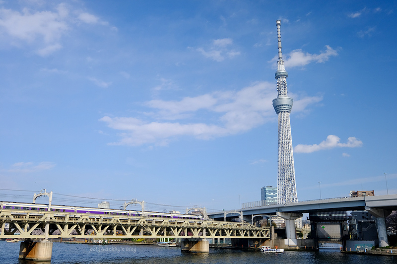 【東京】隅田川＆隅田公園櫻花：遊船夜景超浪漫＆花火大會也是必