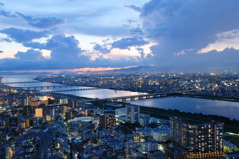 【大阪】梅田藍天大廈空中庭園展望台：夜景藍光地板超浪漫，門票