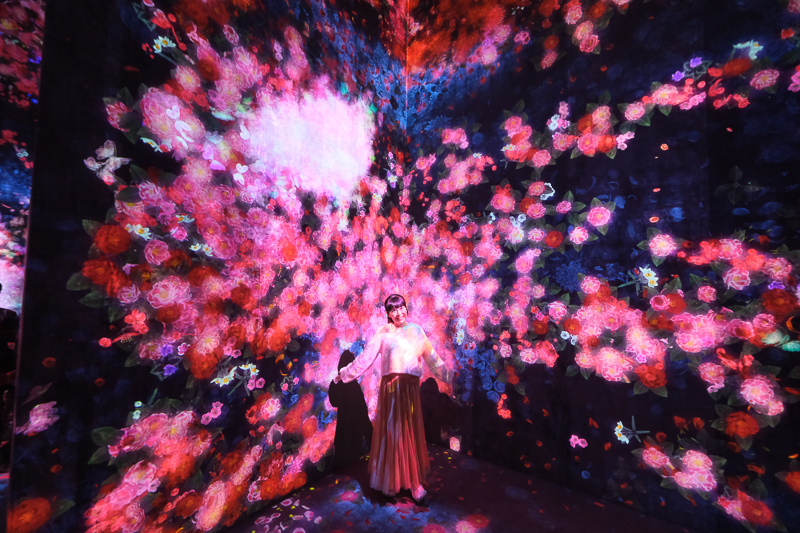 【東京】teamLab Borderless麻布台之丘：華麗