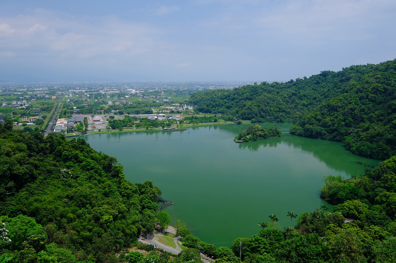 【宜蘭】梅花湖風景區：腳踏車環湖超愜意！露營車、美食＆附近景