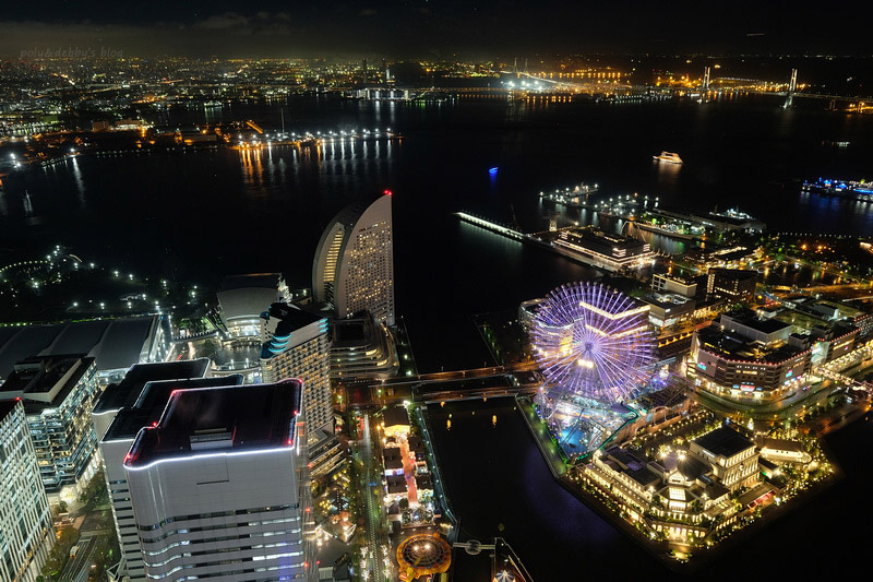 【橫濱地標塔大廈】Sky Garden空中花園展望台：第一高