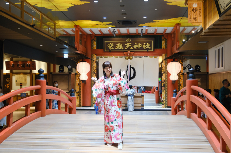 【大阪】空庭溫泉：關西最大溫泉樂園！穿浴衣泡湯屋，岩盤浴也享