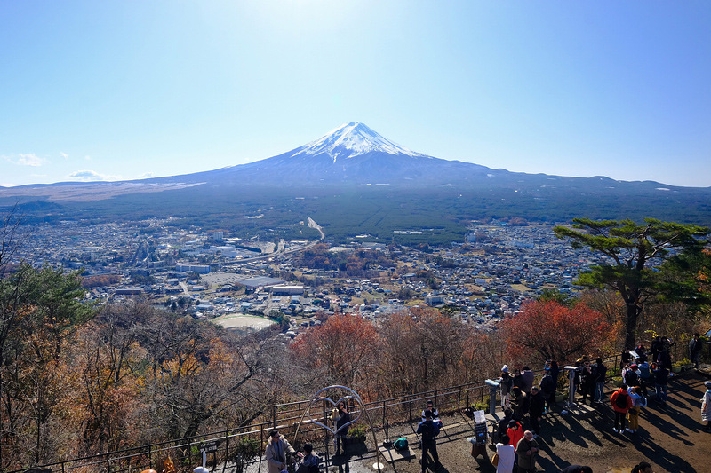 【天上山公園】必搭河口湖纜車！制高點眺望富士山全景＆超酷景觀