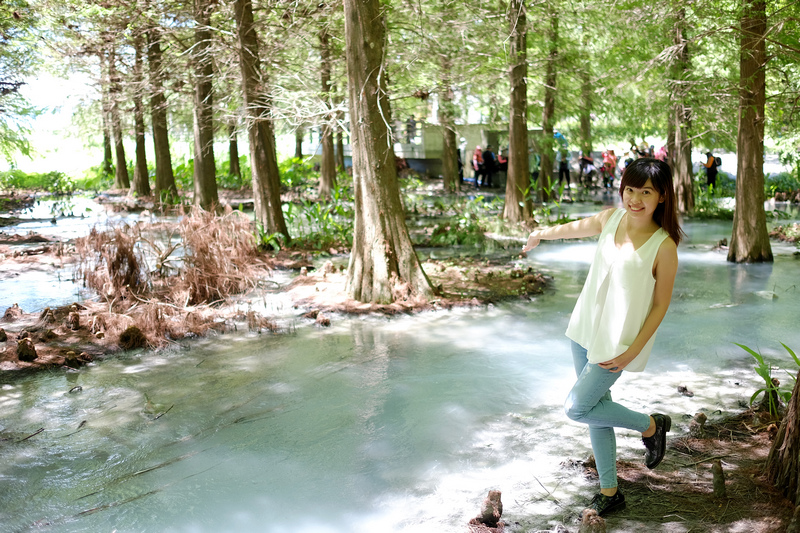 【花蓮】雲山水夢幻湖：落羽松、跳石步道＆超美湖光山色！門票民