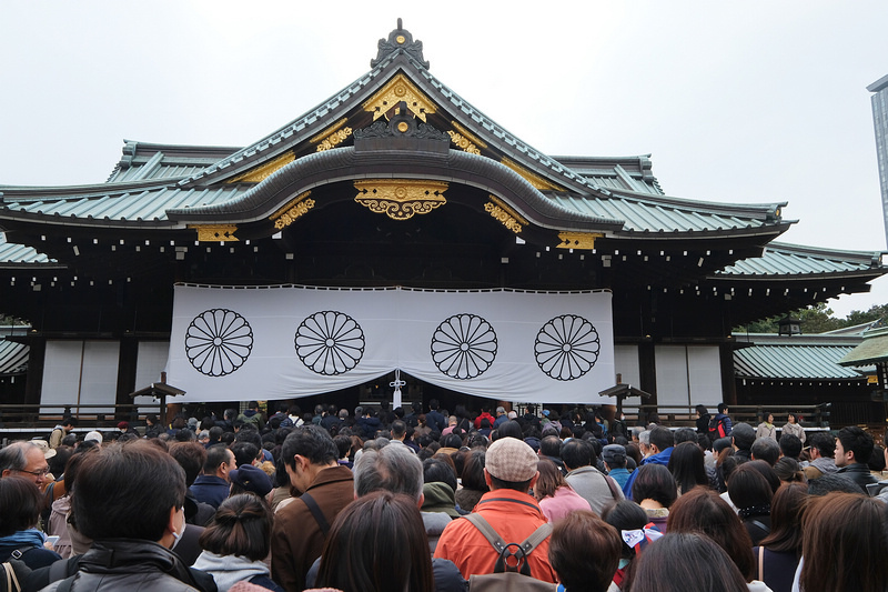 【東京】靖國神社：櫻花標準木在此！賞櫻花況指南樹，參拜爭議之