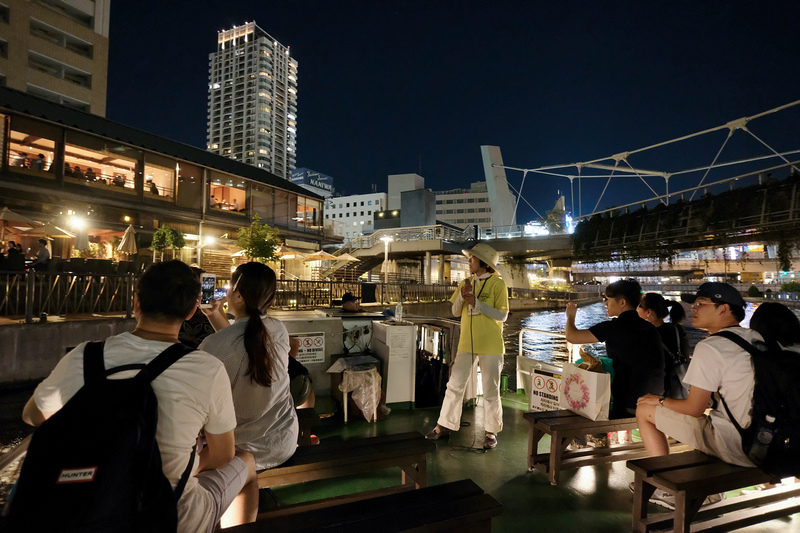 【大阪】道頓堀水上觀光船：用大阪周遊卡免門票！預約晚上夜景超