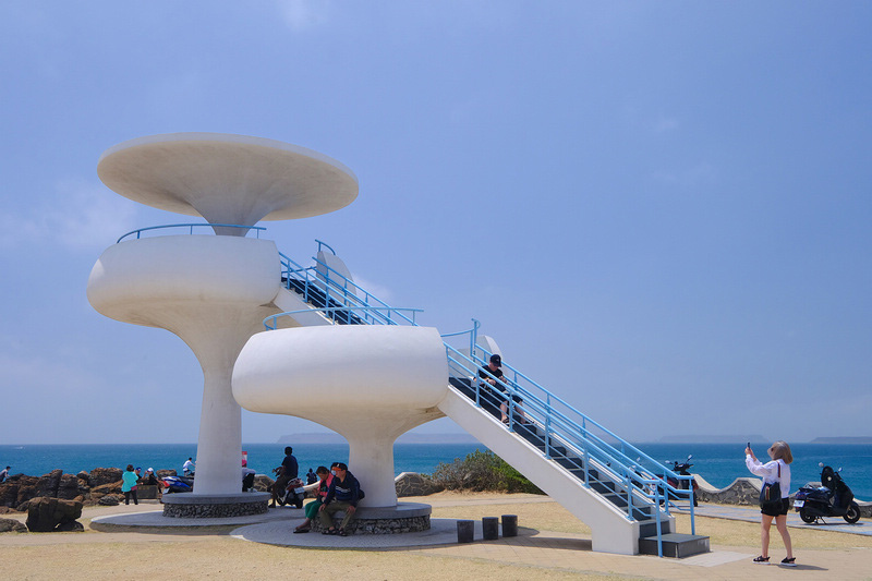 【澎湖】風櫃洞：巨型幽浮降臨！風櫃聽濤、漲潮噴水等，南環必訪