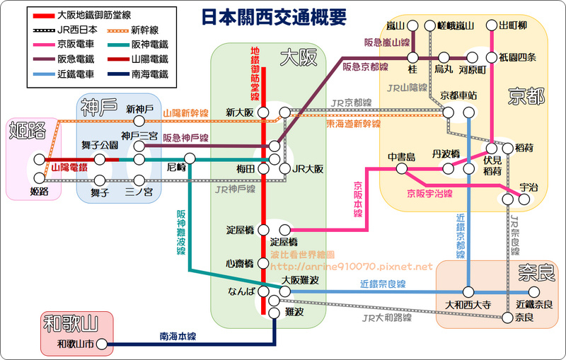 日本關西京阪神交通