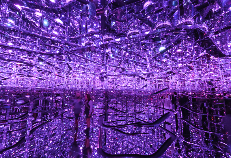 【東京】teamLab Borderless麻布台之丘：華麗