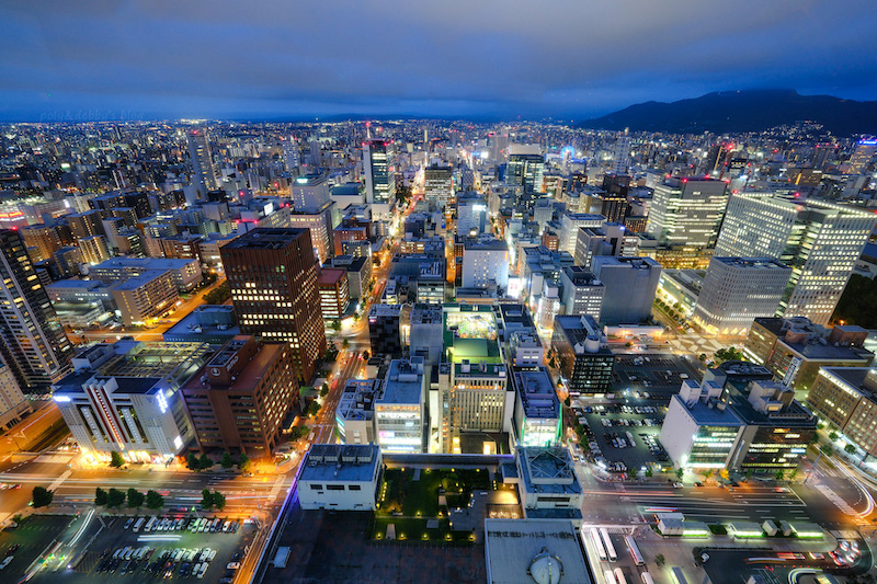 【札幌夜景】JR塔展望室T38：無敵夜景觀景台！連廁所都好狂