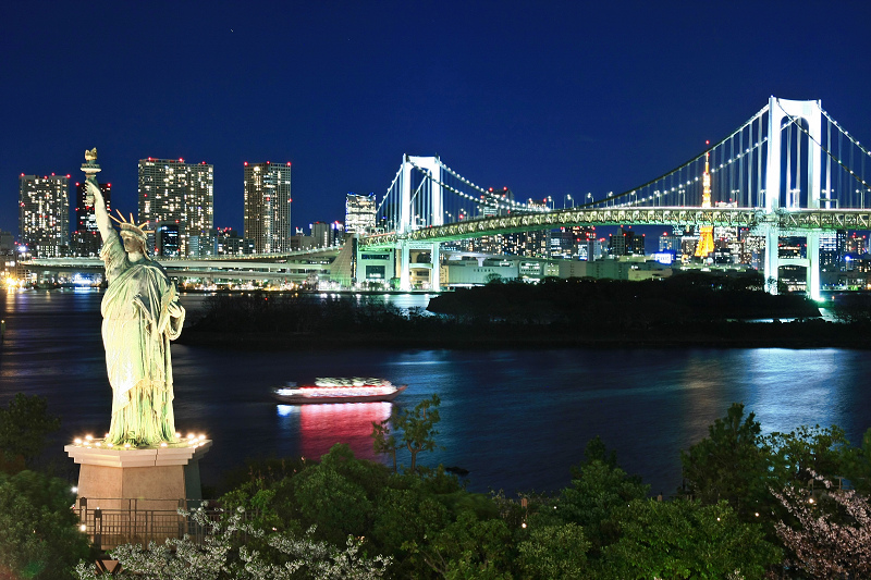 ［遊記篇］ 東京台場：日劇迷都知的浪漫景點☆彩虹橋夜景