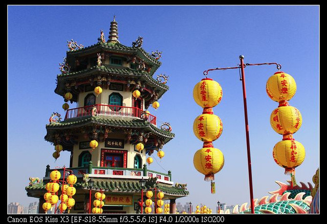 ［Kaohsiung／Zuoing］：蓮池潭風景區（孔廟、春秋閣和龍虎塔）