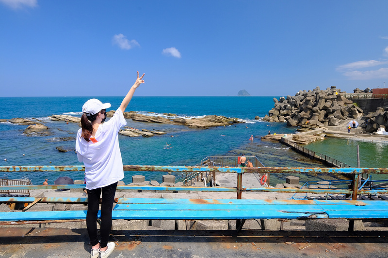 【基隆】外木山海興游泳池：免門票天然海水泳池！親子玩水浮潛好去處