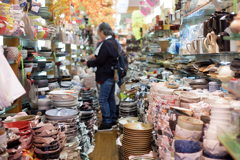 【大阪】千日前道具屋筋商店街：食物模型、廚房用品刀具，必買好