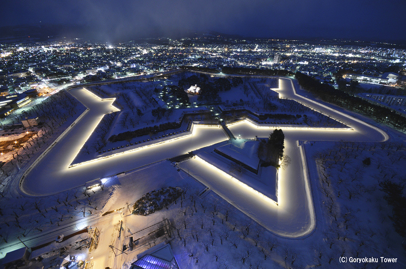 【函館】五稜郭公園＆五稜郭塔：櫻花雪景四季皆美！美食＆門票優