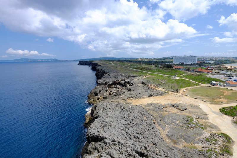 【沖繩】殘波岬燈塔＆公園：沖繩唯一能爬的燈塔！登99階賞斷崖